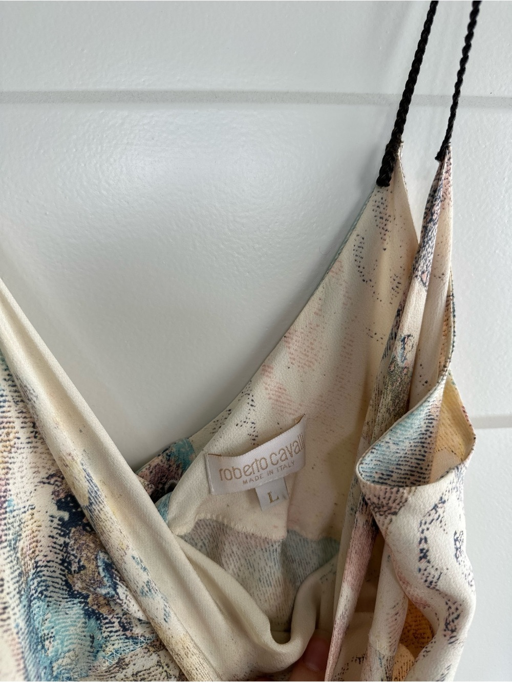 Roberto Cavalli 2002 silk midi dress - Picture 5 of 7